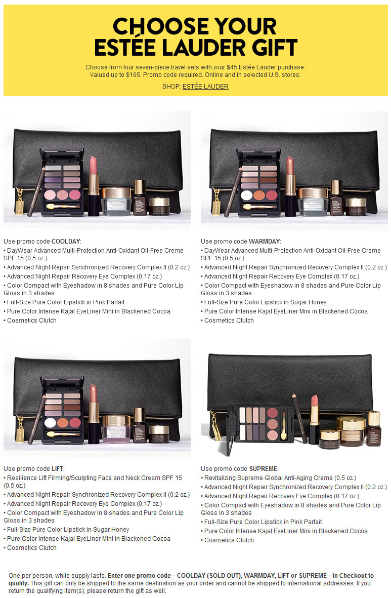 Coupons for estee lauder foundation
