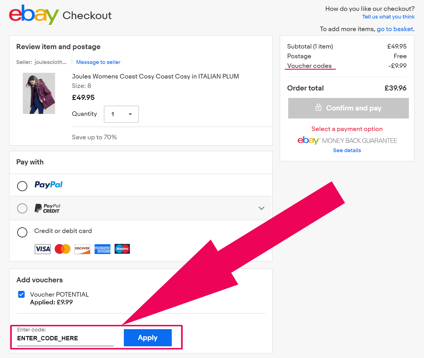 5% - 15% off orders with eBay voucher code - October 2020